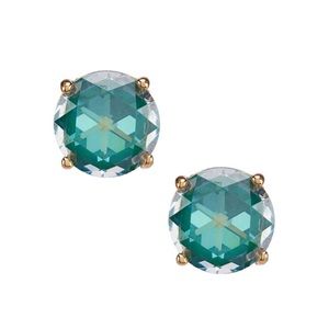 KATE SPADE • Bright Idea Green Crystal Earrings